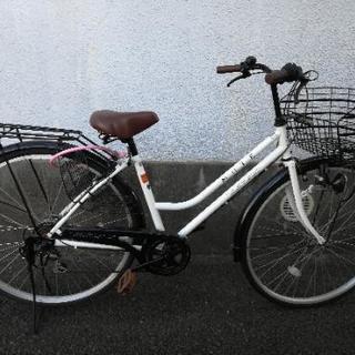 自転車(ほぼ新車：値下げ)