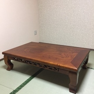 和室の座卓