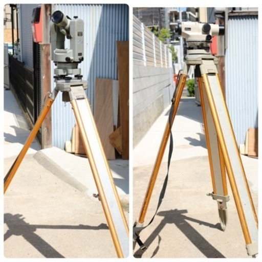 測量機 二個セット三脚付き nikon AP-5 sokkisha TS20