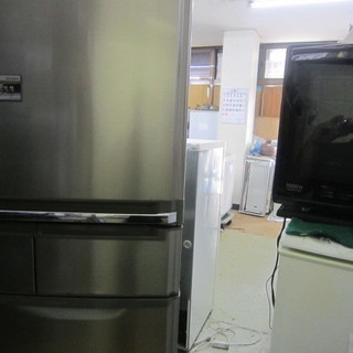 MITUBISHI MR-S46NFV7 三菱４５５L冷蔵庫　2005年製