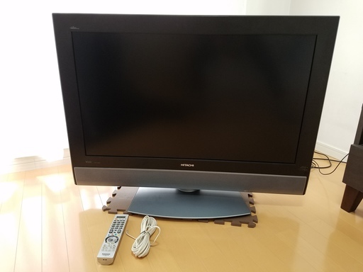 HITACHI☆37V型ハイビジョン 液晶テレビ☆Wooo W37L-H9000☆美品