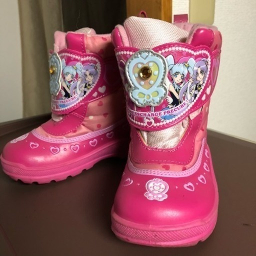 スノーブーツ プリキュア 17 0cm かうみー 郡山のキッズ用品 子供用シューズ の中古あげます 譲ります ジモティーで不用品の処分