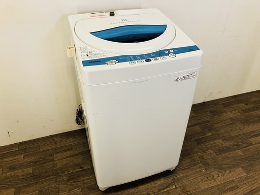 ☆041395　東芝　5㎏洗濯機　11年製☆