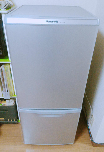 値下げ★【冷蔵庫】Panasonic 138L NR-B147W　2015年製★パナソニック★配送OK! 単身用 一人暮らし  独身