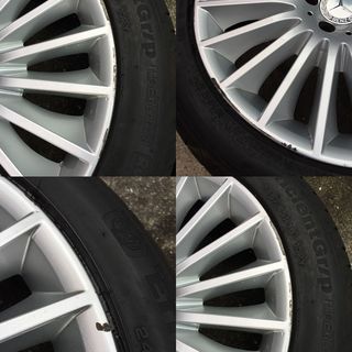 メルセデスベンツ Sクラス W222 純正 19インチ ホイール 4本 セット メルセデス ベンツ S400 S550 S350