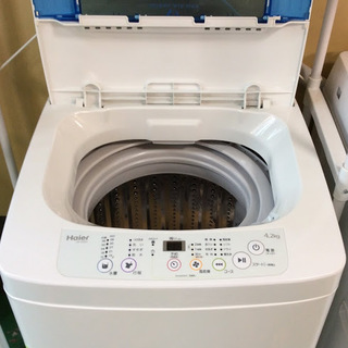 送料無料・設置無料サービス有り】洗濯機 Haier JW-K42H 中古