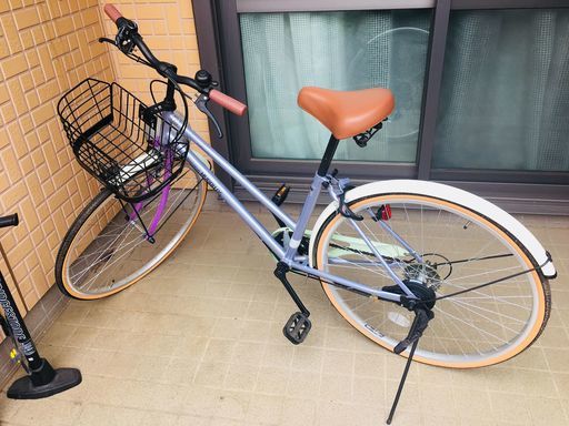 【お値打ち】ほぼ新品の26インチ自転車売ります【マイパラス M-501パステル】