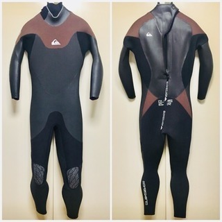 【送料無料】ウエットスーツ クイックシルバー 5/3ミリ セミドライ