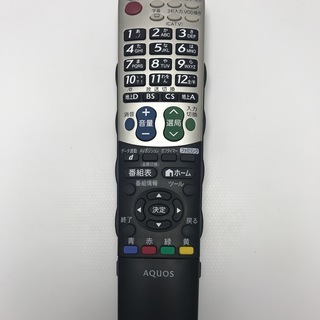 シャープ 32インチ液晶テレビ LC-32V5 2011年製 リモコン蓋破損