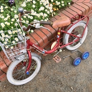 補助輪付き☆子供用自転車