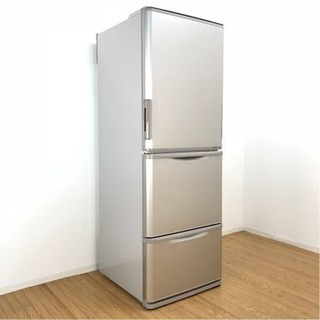 冷蔵庫 ３５０Ｌ  両開き  ３ドア  シャープ2012年製  ...