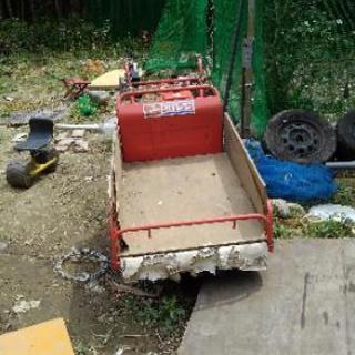 シバウラ製 運搬機 ・農作業用台車つき