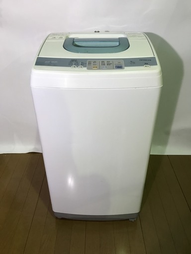 日立 全自動 洗濯機 NW-5KR　5.0kg　2010年製　川口市