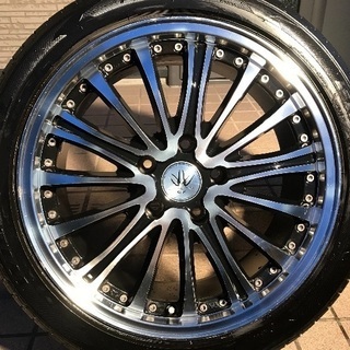ロクサー二 17インチ ホイール-早い者勝ち!!エクステ 128本 約57cm ¥10000