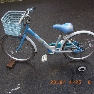 ◆値下げ！！◆18インチ 子供用自転車 水色◆ジャンク