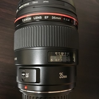 Canon EF35mm F1.4L USM プロテクトフィルタ...