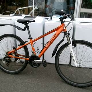 札幌市内配達無料。中古ブリジストンマウンテンバイク オルディナ26