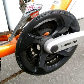 札幌市 ブリヂストン ordina/オルディナ マウンテンバイク 自転車 26インチ オレンジ/ブラック ２１段変速