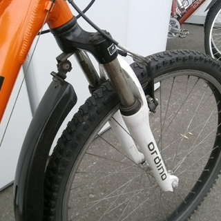 札幌市 ブリヂストン ordina/オルディナ マウンテンバイク 自転車 26インチ オレンジ/ブラック ２１段変速
