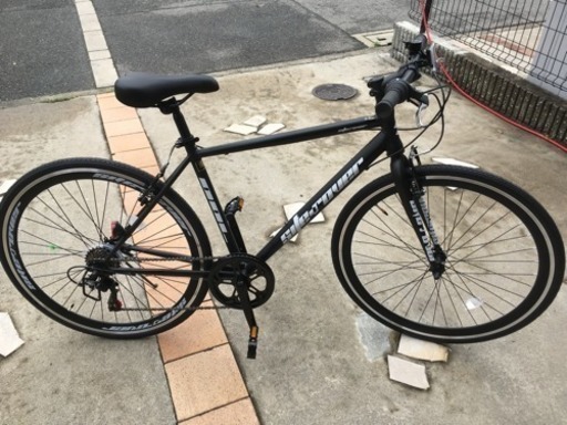 【新車】特価クロスバイク 人気のブラック
