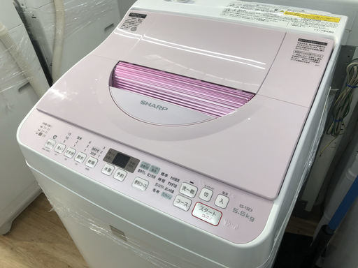 6ヶ月保証付。SHARP5.5kg縦型洗濯機。トレファク東大阪店です。