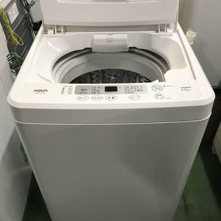 美品！洗濯機 アクア AQUA 4.5kg 全自動洗濯機 AQW...