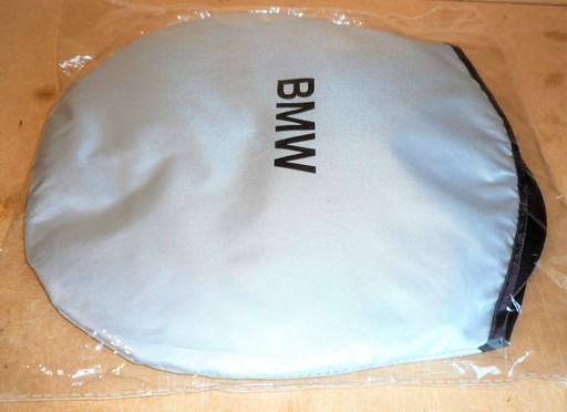 非売品 BMW オリジナル・サンシェード 太陽熱を遮断・遮光◆丸くてかわいいデザイン