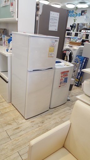 【海外メーカー】新生活応援 家電2点セット 冷蔵庫 洗濯機 小牧市内送料無料【中古】　税込19800円！！