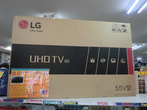 LG　液晶TV　55UH6500　未使用品