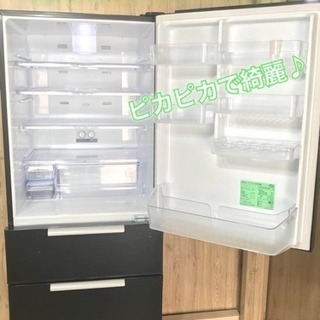 ☆ AQUA アクア 4ドア冷蔵庫(355L・右開き）ダークウッド] 地域限定