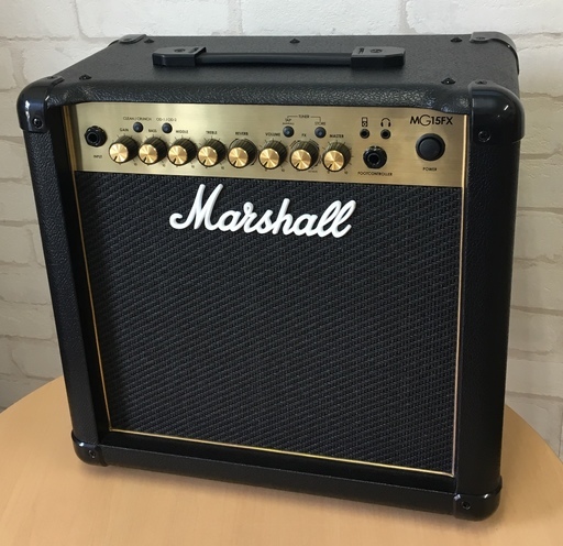 マーシャルギターアンプMG-GOLD【MG15FX GOLD】新品