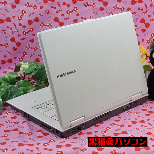 【完全整備済み】動画編集/Win10/最新オフィス/DVD作成可/無線WI-Fi接続可/富士通