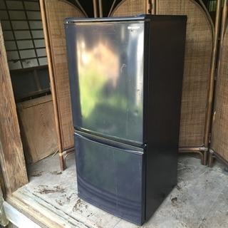 ★シャープ 137L 2ドア冷凍冷蔵庫 SJ-14S-B つけか...