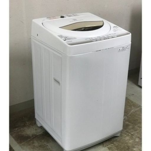 【在庫入れ替え価格！　安心の3か月保証　配達・設置OK】東芝 5.0kg 全自動洗濯機　グランホワイトTOSHIBA AW-5G2-W