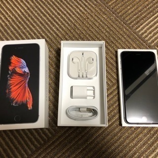 iPhone6s plus 64GBスペースグレー 未使用 au