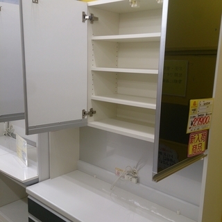 【値下げしました】福岡 糸島 唐津 3面食器棚 120幅 27-09