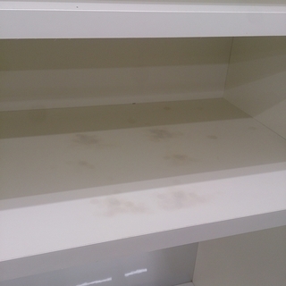 【値下げしました】福岡 糸島 唐津 3面食器棚 120幅 27-09