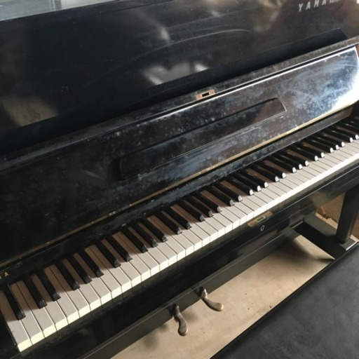 YAMAHA/ヤマハ☆アップライトピアノ☆U1☆品☆椅子付き