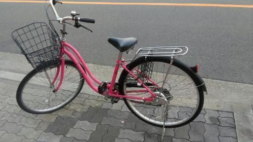 ♪ジモティー特価♪新生活応援SALE！！シマノ外装6段グリップシフト付きお買い物中古自転車　新大阪サイクルキッズ