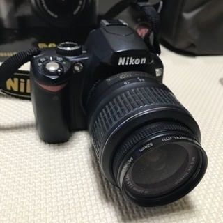値下げ☆シックなブラックのニコン D60 レンズセット 値下げ☆シックなブラックのニコン D60 レンズセット
