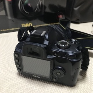 値下げ☆シックなブラックのニコン D60 レンズセット 値下げ☆シックなブラックのニコン D60 レンズセット