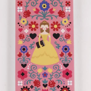 スマホケース　iPhone5/5ｓ　ディズニー　女の子　ピンク　...