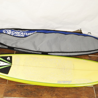 エッセンス ESSENCE サーフボード 6.6　フィン　ケース付　アントレ