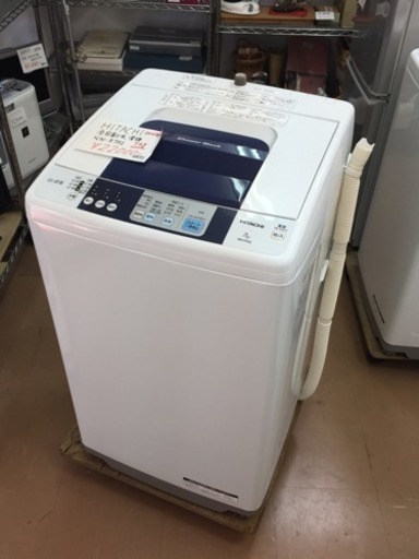 日立　全自動洗濯機　白い約束　7kg　2016年製