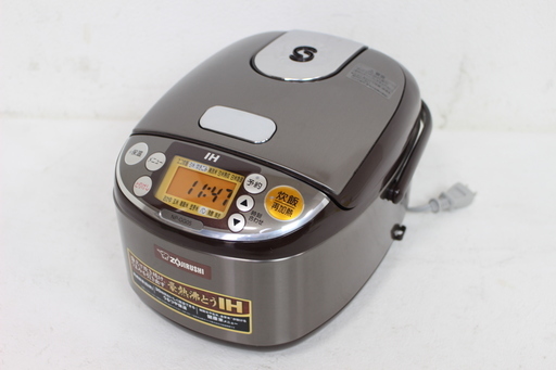 225)象印 ZOJIRUSHI IH炊飯ジャー 極め炊き NP-GG05-XT 15年製 炊飯器