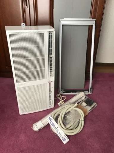 コロナ窓用エアコン（冷房、暖房）