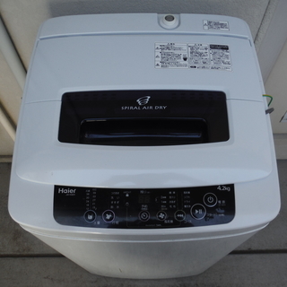 Haier 洗濯機 JW-K42H 2015年製