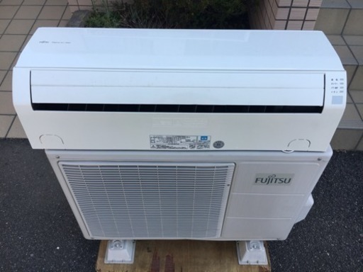 富士通☆エアコン☆AS-V25W-W☆未清掃☆ジャンク扱い！