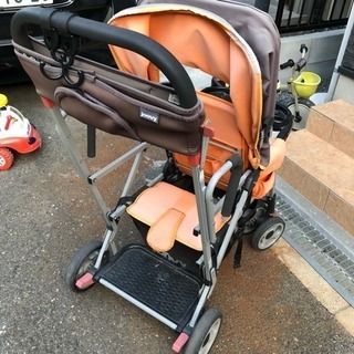 2人乗り ベビーカー 縦型