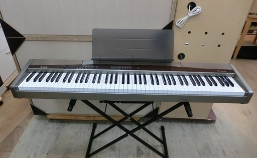 【販売終了しました。ありがとうございます。】CASIO　電子ピアノ　Privia　PX-100　中古品